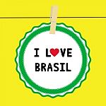 I Love Brasil4 Stock Photo
