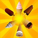 Ice Cream Stock Photo