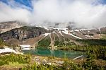 Iceberg Lake Trail, Glacier National Park Stock Photo