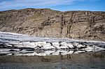 Iceland Glaciers Stock Photo