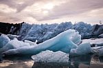 Iceland Glaciers Stock Photo