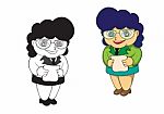 Illustration Of Character Of Teacher Cartoon Stock Photo