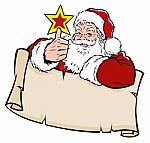 Illustration Of Santa Claus Stock Photo