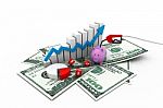 Increasing Price Of Fuel Concept Stock Photo