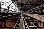 Inside Factory Stock Photo