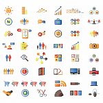 Internet and Website Icons Stock Photo