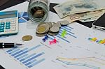 Investment Analysis Stock Photo