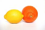 Isolated Citrus Stock Photo