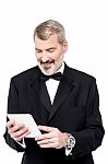 It Was The Great News Stock Photo