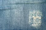 Jeans Texture And Background Stock Photo