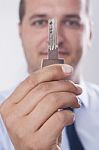 Key In Hand Stock Photo
