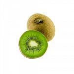 Kiwi Fruit Isolated On White Background Stock Photo
