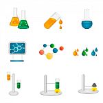 Laboratory Icon Stock Photo