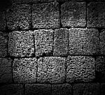 Laterite Wall Stock Photo