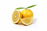 Lemon Fruit Stock Photo