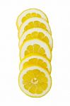 Lemon Slices Stock Photo