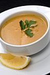 Lentil Soup Stock Photo