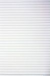 Lined Blank Paper Background Stock Photo