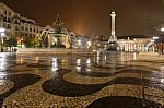 Lisbon Square Stock Photo