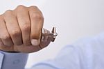Lock And Unlock Stock Photo