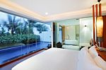 Luxury Bedroom Stock Photo