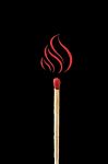 Matchstick Stock Photo