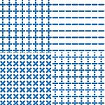 Mathematical Symbol Seamless Pattern Stock Photo