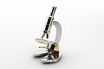 Medical Microscope Stock Photo