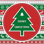 Merry Christmas Greeting Card44 Stock Photo