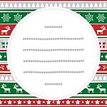 Merry Christmas Greeting Card54 Stock Photo