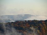 Misty Mountains Stock Photo