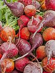 Mixed Beetroots Stock Photo