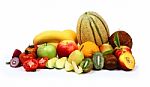 Mixed Fruits Stock Photo
