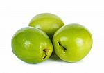 Monkey Apple Isolated On The White Background Stock Photo
