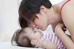 Mother With Baby Stock Photo