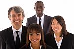 Multi Ethnic Business Team Stock Photo