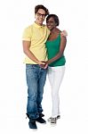 Multi-racial Couple Stock Photo