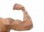 Muscle Men Abstract Stock Photo
