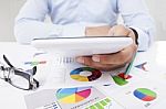 My Worktable Stock Photo