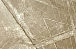 Nazca Lines And Spider Figure Stock Photo