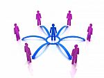 Network Concept Stock Photo