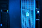Network Servers Stock Photo