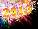 New Year 2013 Stock Photo