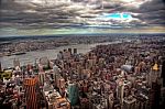 New York City Storm Stock Photo