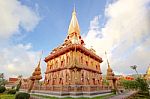 Nice Thai Buddhist Temple Stock Photo