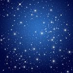 Night Sky With Stars Stock Photo