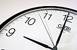 Nine O'Clock Stock Photo