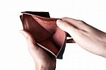 No Money Stock Photo