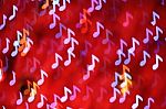 Note Background Bokeh Stock Photo