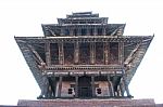 Nyatapola Temple "5-story Pagoda Temple" Stock Photo